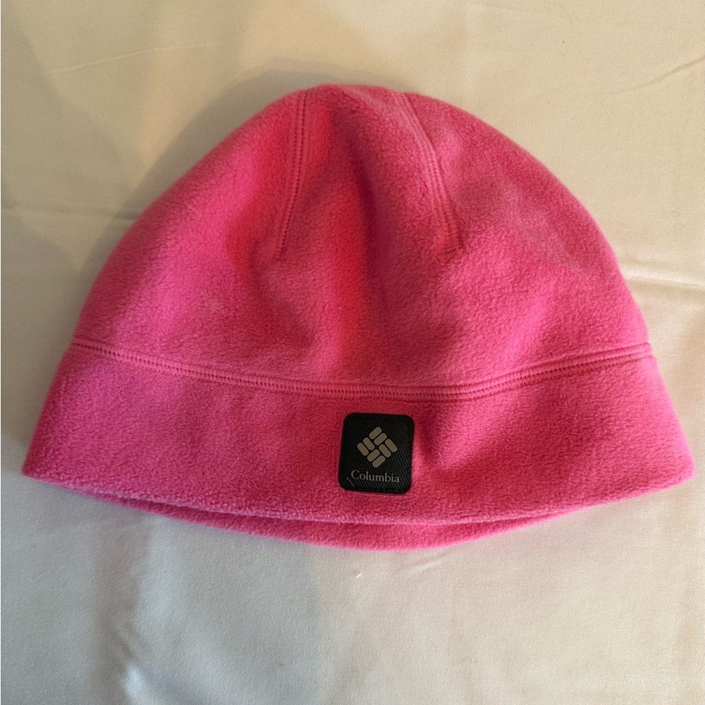 Columbia Women’s Pink Fleece Beanie
